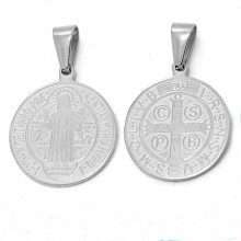 Wholesale Stainless Steel Custom Coin Religious Metals Charms Pendant